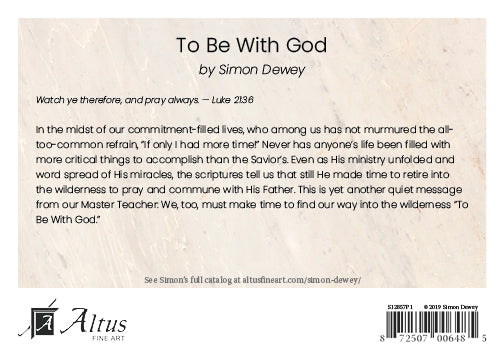 To Be With God by Simon Dewey