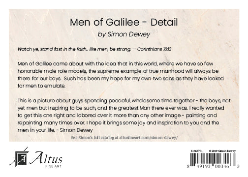 Men of Galilee by Simon Dewey