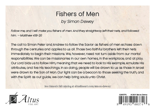 Fishers of Men 5x7 Print