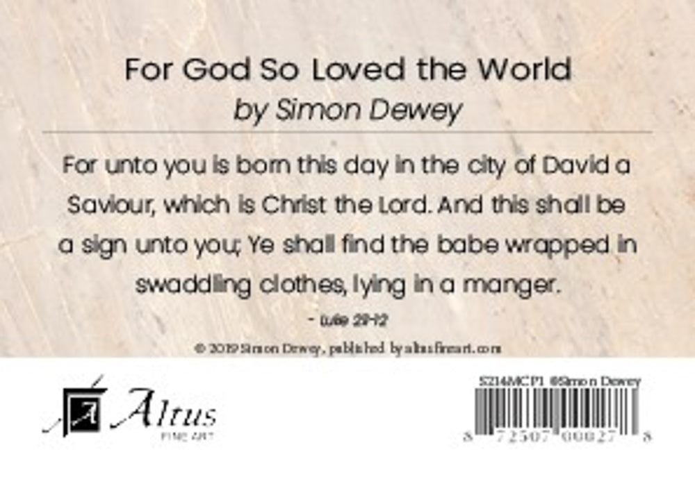 For God So Loved the World by Simon Dewey