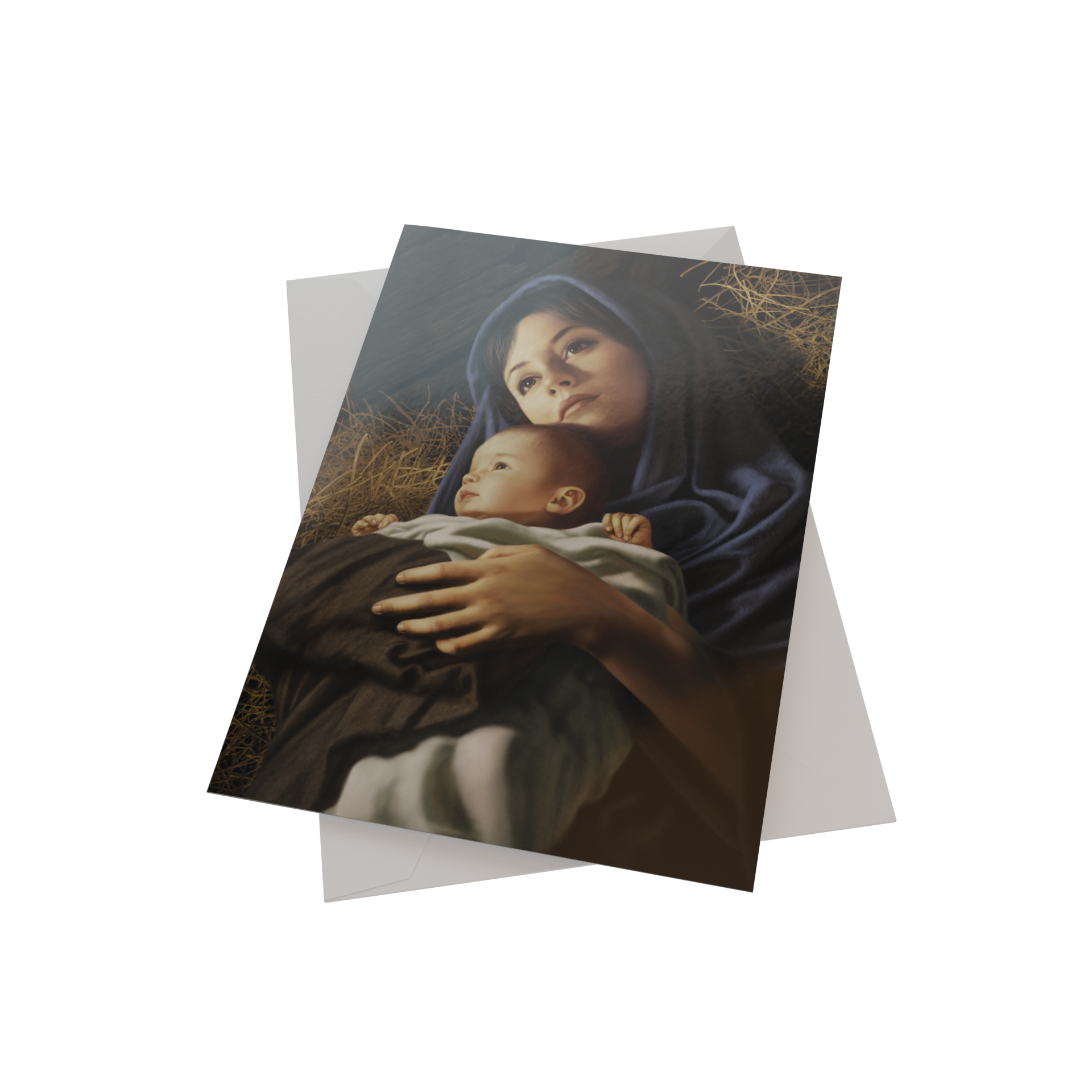 Simon Dewey Boxed Christmas Cards Featuring Mary and Baby Jesus  (5 Each of 4 Designs)
