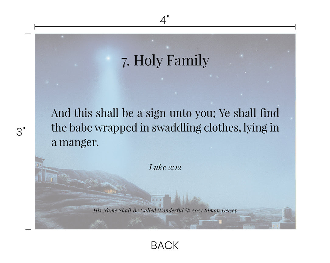 Nativity - Minicard Pack -16 images