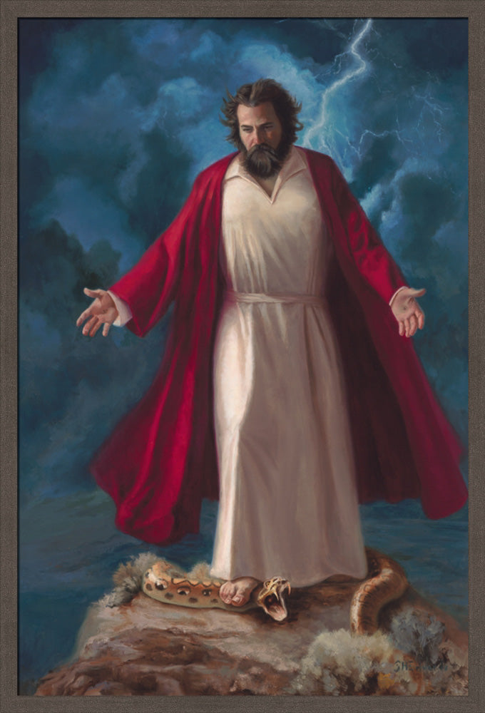 God of Roses Jesus Christ 赤 ロングカーディガン He Shall Reign by Susan Edwards | Altus Fine Art
