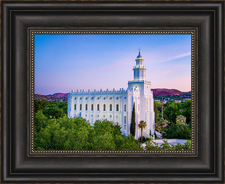 St George Temple - From the Trees by Scott Jarvie