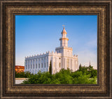 St George Temple - First Light by Scott Jarvie