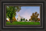 St George Temple - Green and Blue in Fall by Scott Jarvie