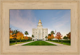 St George Temple - Autumn Path by Scott Jarvie