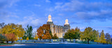 Logan Temple - Street in the Fall by Scott Jarvie