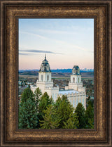 Manti Temple - Above the Trees by Scott Jarvie