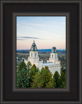 Manti Temple - Above the Trees by Scott Jarvie