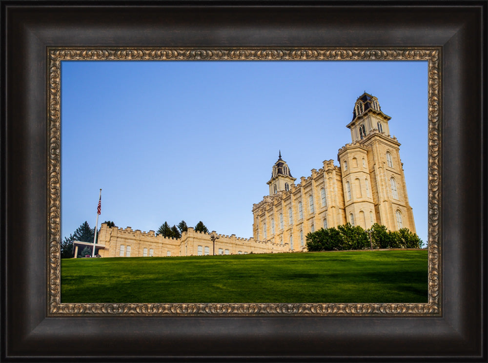 Manti Temple - Summer Day by Scott Jarvie