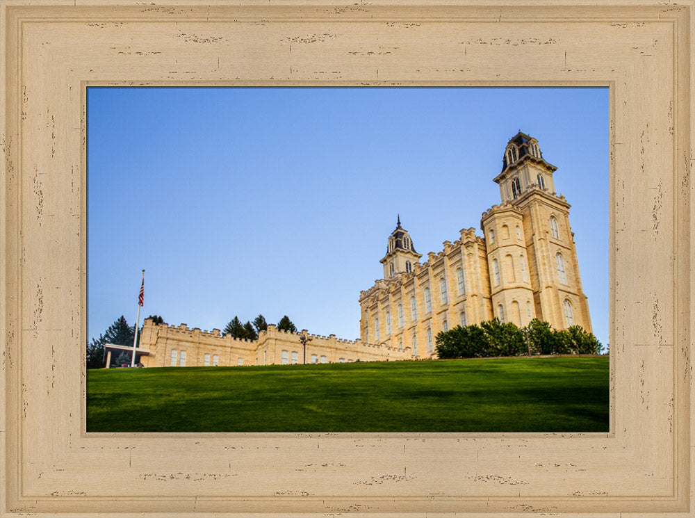 Manti Temple - Summer Day by Scott Jarvie