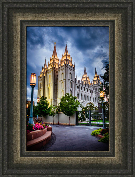 Salt Lake Temple - Evening by Scott Jarvie