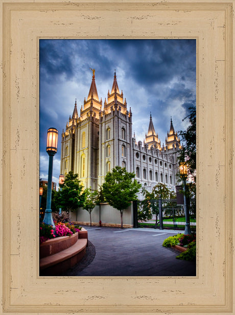 Salt Lake Temple - Evening by Scott Jarvie