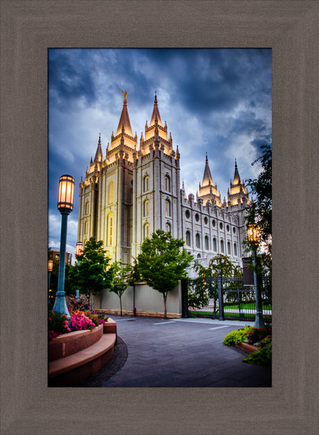 Salt Lake Temple - Evening by Scott Jarvie