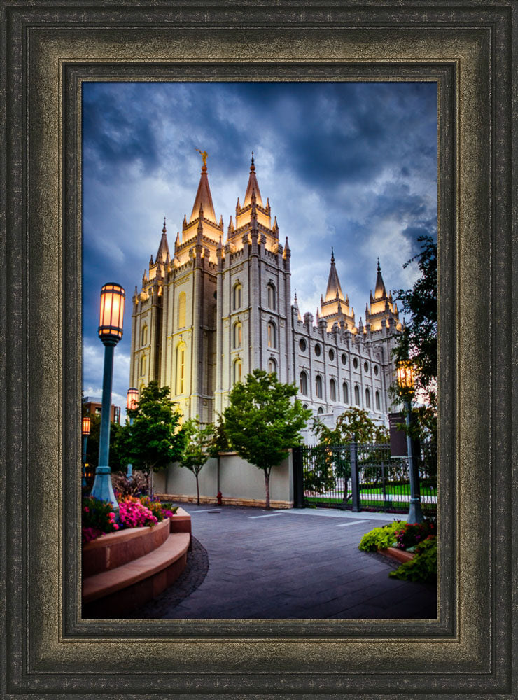 Salt Lake Temple - Evening by Scott Jarvie