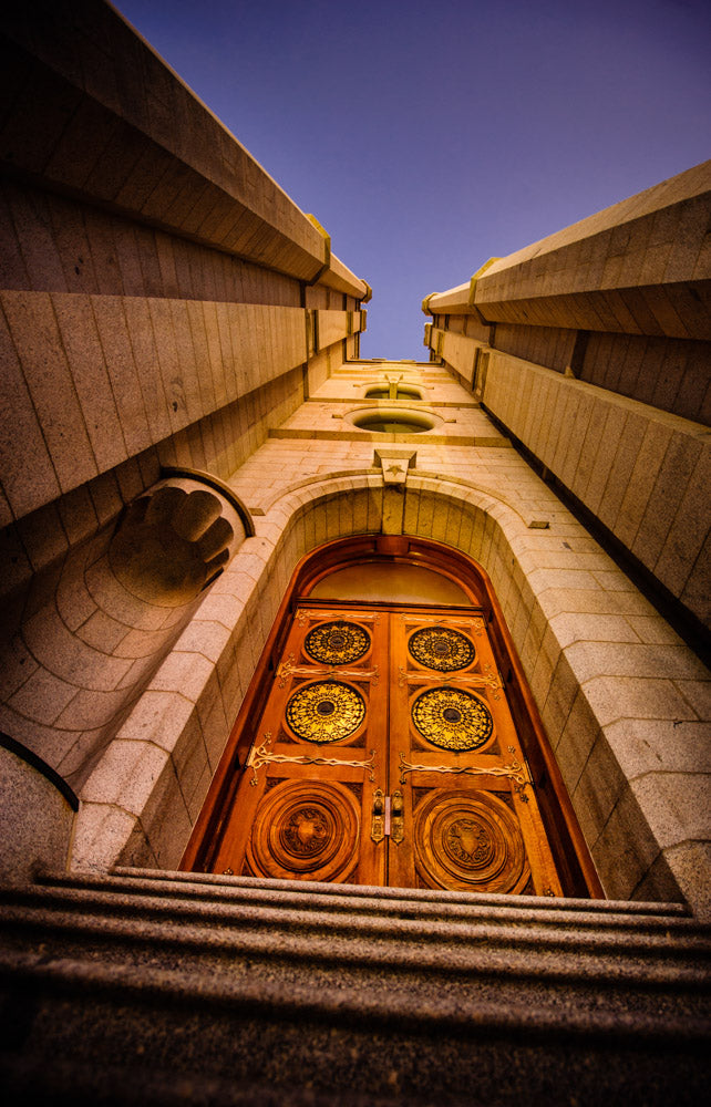 Salt Lake Temple - Doors by Scott Jarvie