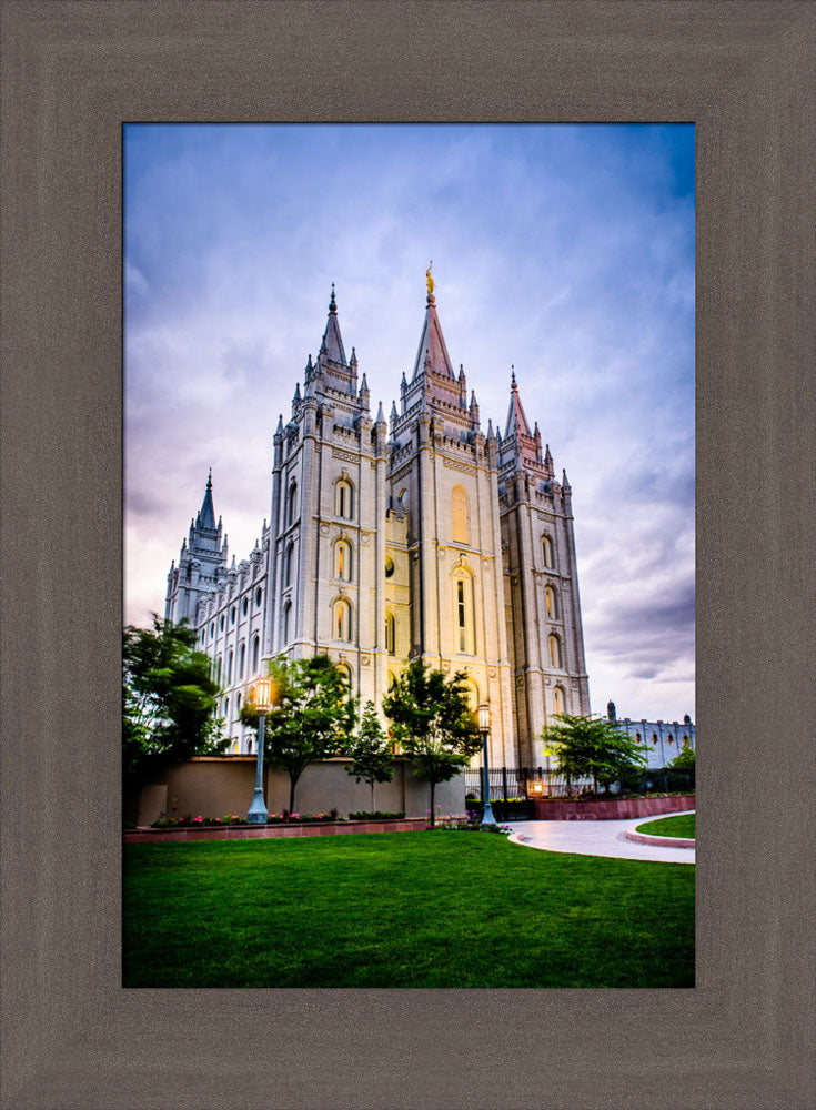 Salt Lake Temple - From the Corner by Scott Jarvie