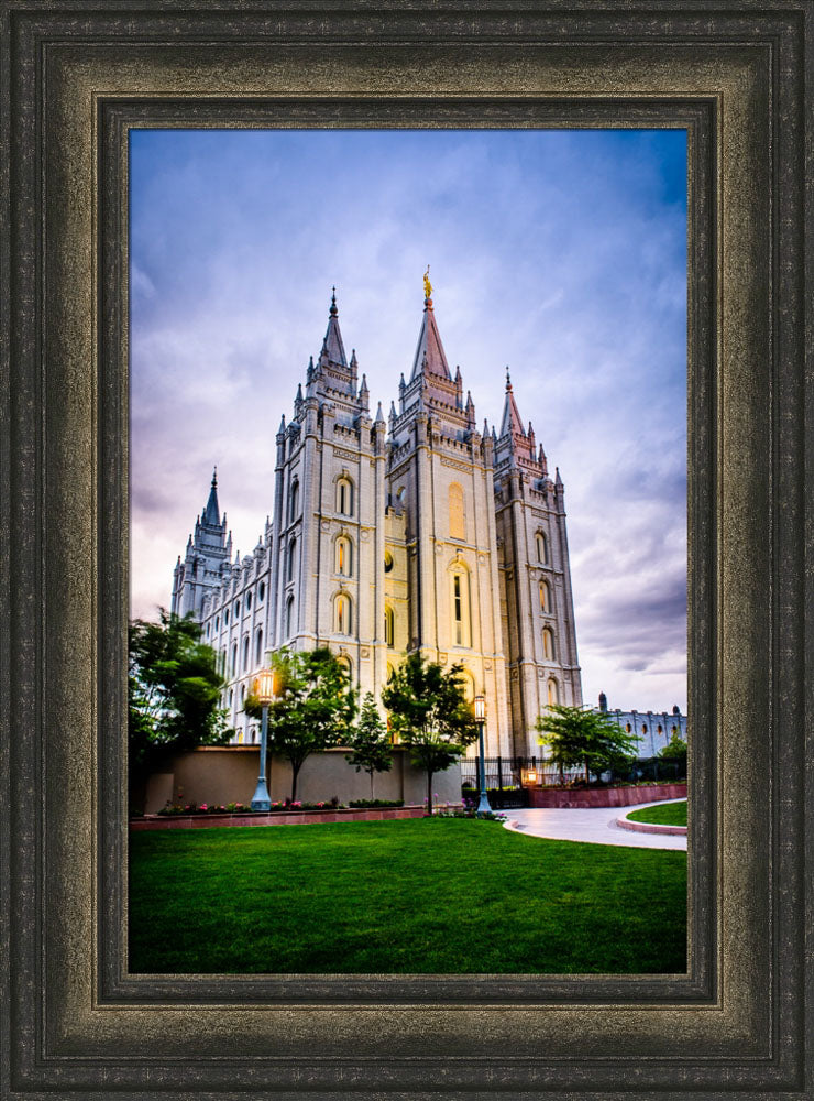 Salt Lake Temple - From the Corner by Scott Jarvie