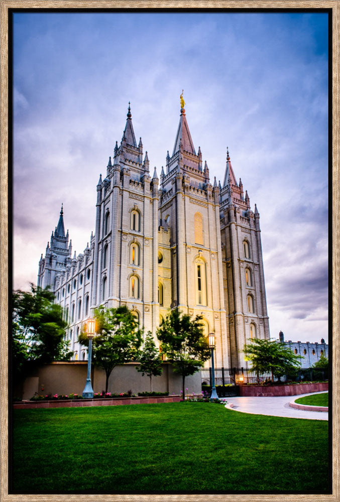 Salt Lake Temple - From the Corner by Scott Jarvie