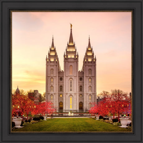 Salt Lake Temple - Christmas by Scott Jarvie