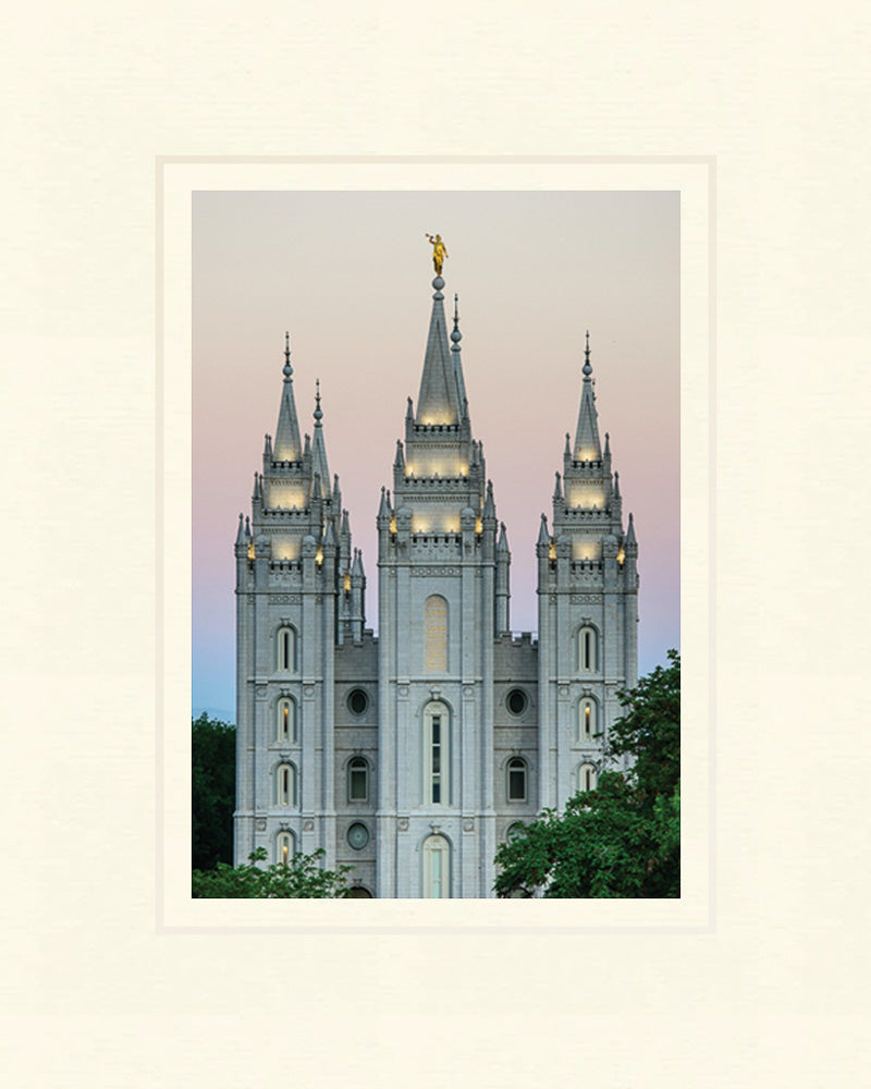 Salt Lake Temple - Morning 5x7 print