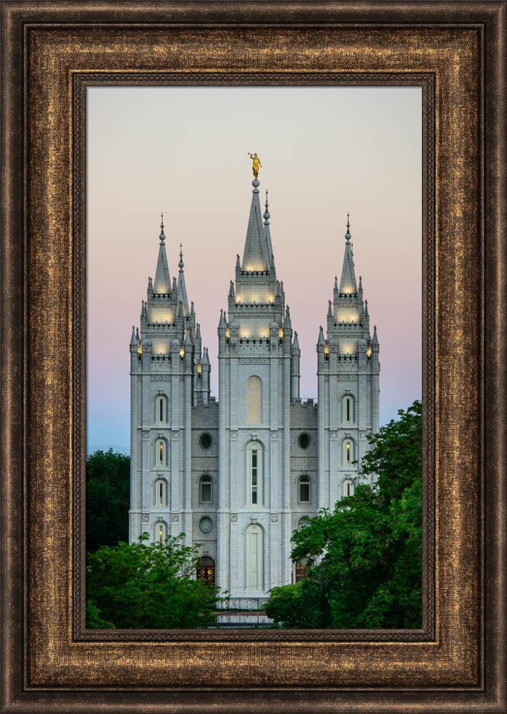 Salt Lake Temple - Morning by Scott Jarvie