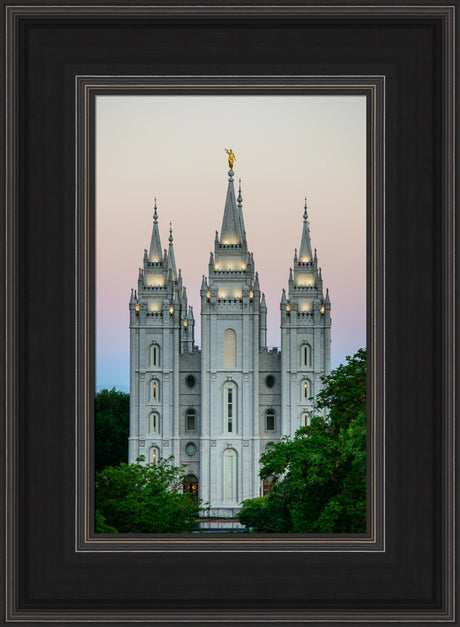 Salt Lake Temple - Morning by Scott Jarvie