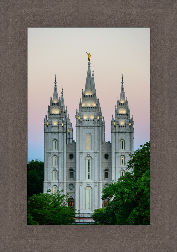Salt Lake Temple - Morning by Scott Jarvie