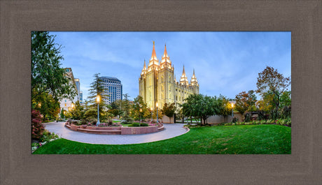 Salt Lake Temple - Summer Evening by Scott Jarvie