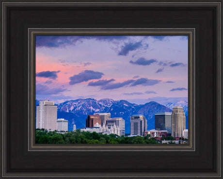 Salt Lake Temple - Skyline by Scott Jarvie