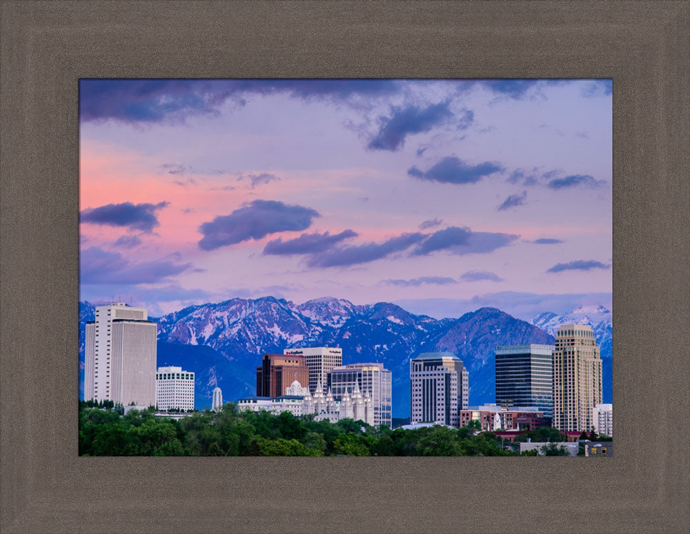 Salt Lake Temple - Skyline by Scott Jarvie