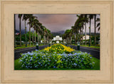 Laie Temple - Down the Road by Scott Jarvie