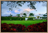 Laie Temple - Through the Trees by Scott Jarvie