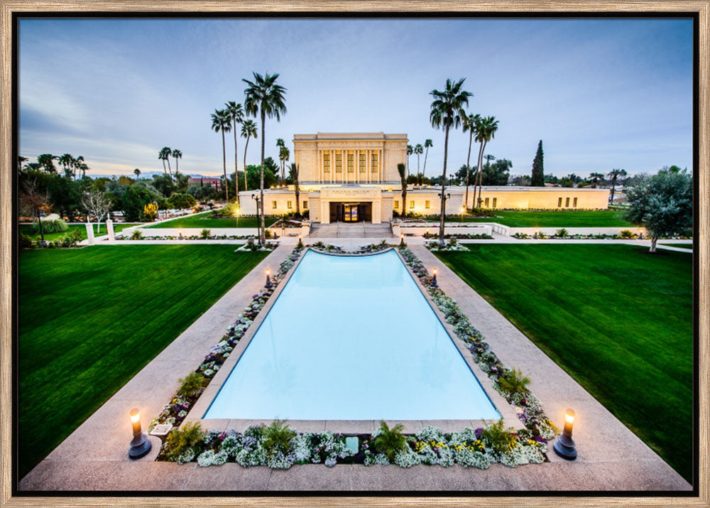 Mesa Temple - Full Pool by Scott Jarvie