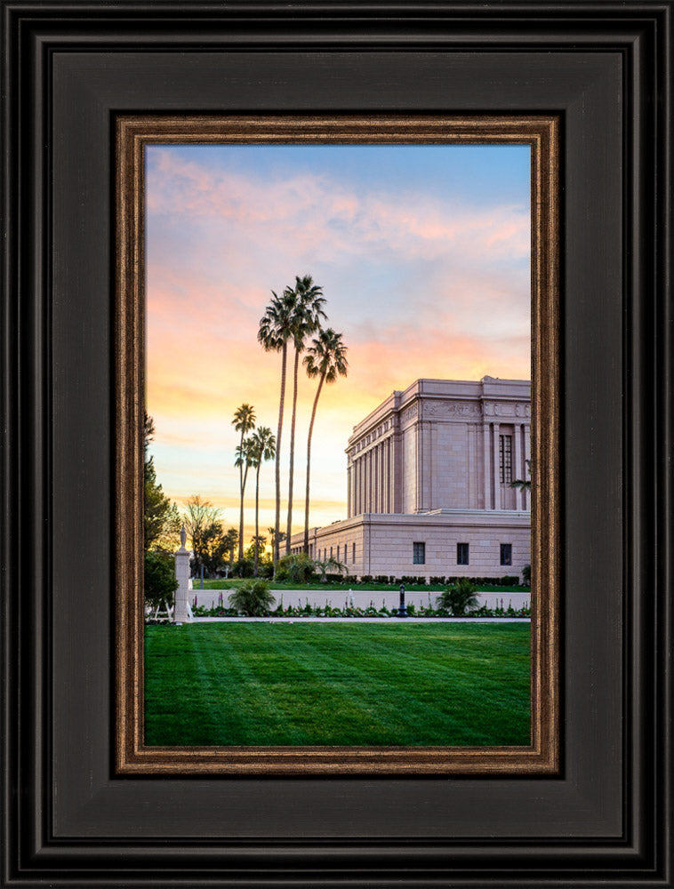 Mesa Temple - A Side of Sunrise by Scott Jarvie