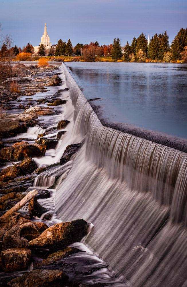 Idaho Falls Temple - Leading to the Temple by Scott Jarvie