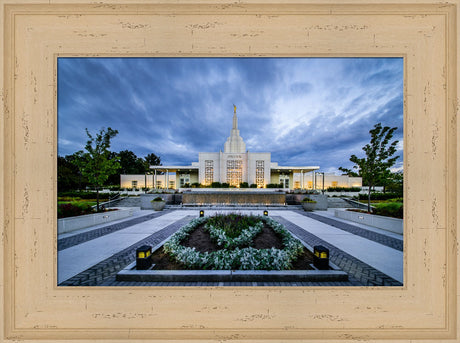 Idaho Falls Temple - From the Front by Scott Jarvie