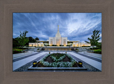 Idaho Falls Temple - From the Front by Scott Jarvie