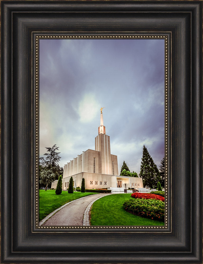 Bern Switzerland Temple - Walkway by Scott Jarvie