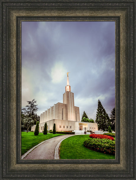 Bern Switzerland Temple - Walkway by Scott Jarvie