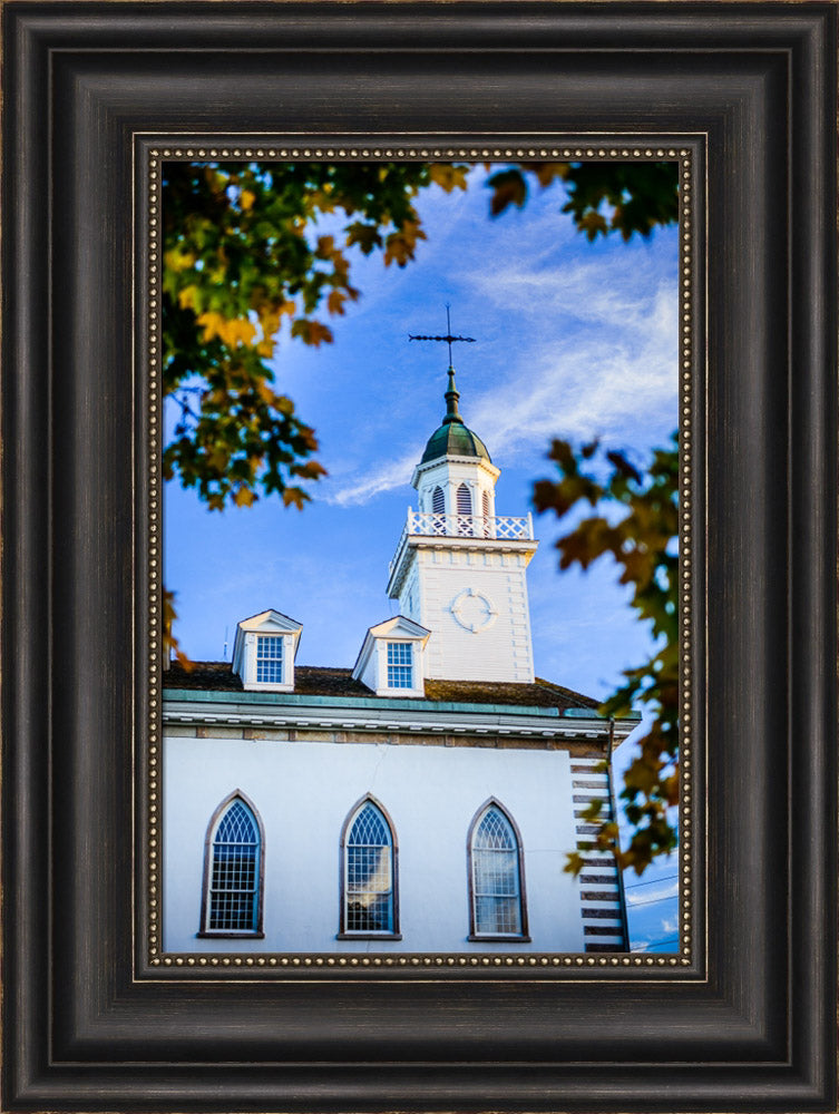 Kirtland Temple - Through the Trees by Scott Jarvie