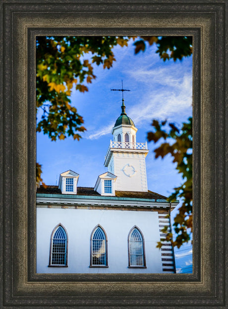 Kirtland Temple - Through the Trees by Scott Jarvie