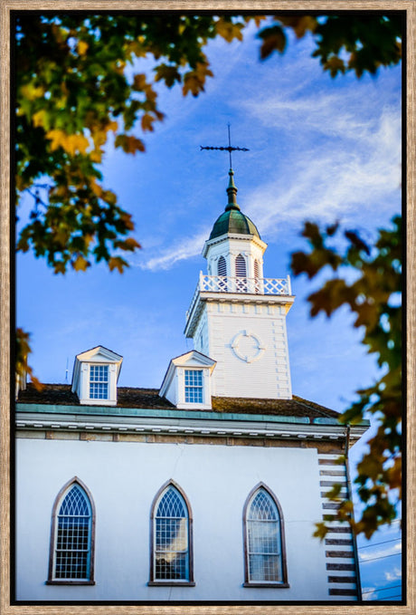 Kirtland Temple - Through the Trees by Scott Jarvie