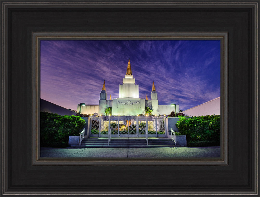 Oakland Temple - Twilight by Scott Jarvie