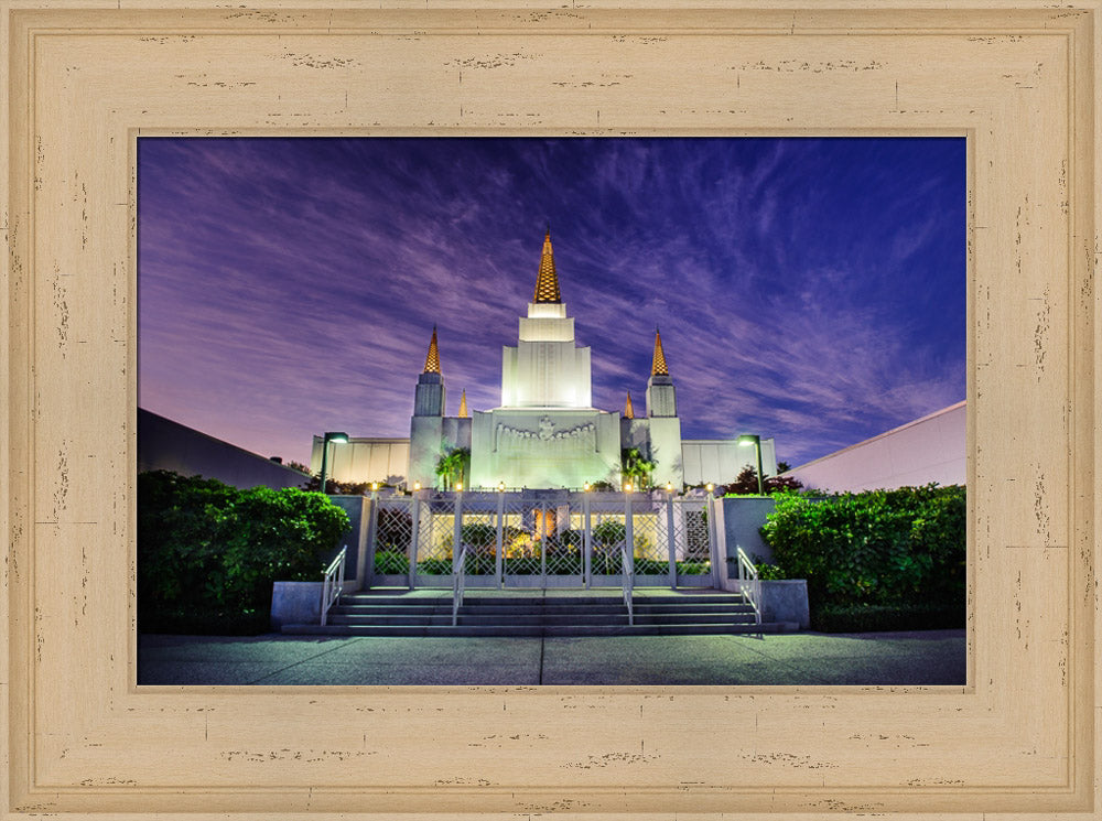 Oakland Temple - Twilight by Scott Jarvie