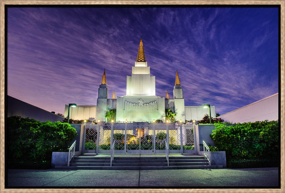 Oakland Temple - Twilight by Scott Jarvie