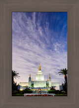 Oakland Temple - Vertical Twilight by Scott Jarvie