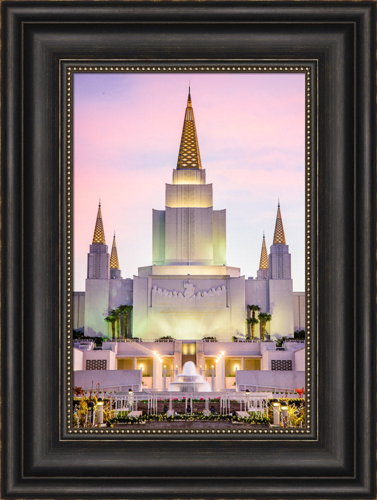 Oakland Temple - Christmas Lights by Scott Jarvie | Altus Fine Art