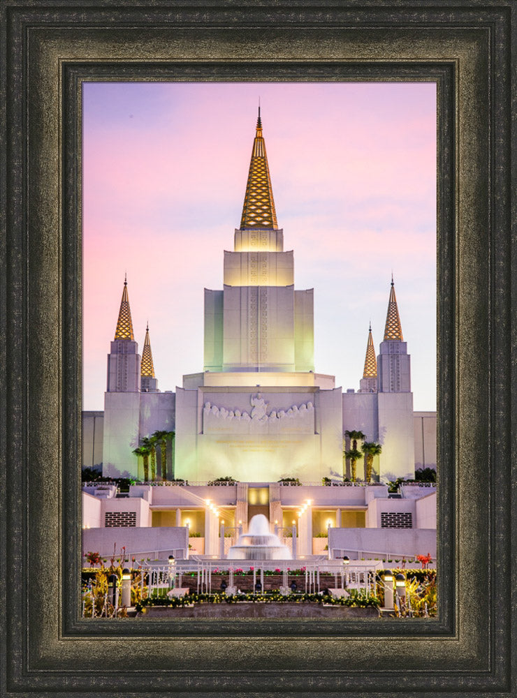 Oakland Temple - Christmas Lights by Scott Jarvie